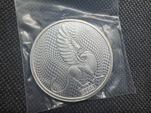 lot 77 image: 2022 One Ounce .999 Silver Stacks & Bowers Round