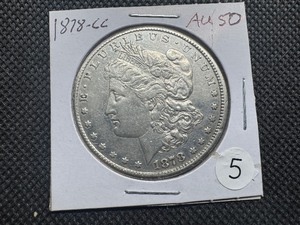 Key Date 1878-CC Morgan Silver Dollar