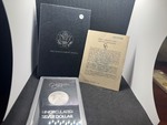 Uncirculated 1883-CC Morgan Dollar with Original Box and COA