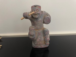 lot 40 image: Story-Teller Pottery Figurine Chinese Tang Dynasty