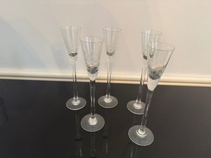 lot 59 image: Vintage Sherry Glasses (Qty 5)