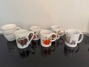 lot 63 image: Collection of Coffee Mugs (Qty 6)