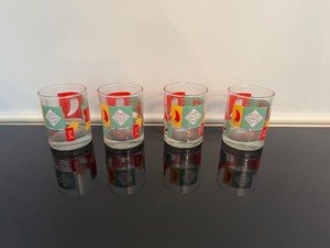 lot 65 image: Set of Four Vintage Tabasco Brand High Ball or Cocktail Glasses