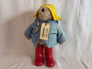 lot 10 image: Vintage Paddington Bear Plush Toy, Eden Toys 1975