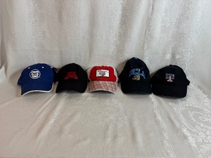 lot 107 image: Collection of Baseball Hats Minnesota, Wisconsin, Butler, UCLA, T-Mobile USA