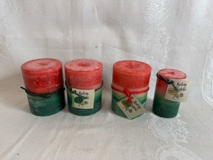 lot 144 image: Cabin Scents Wax Pillar Candles Hand Poured in Minnesota