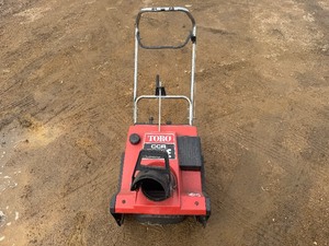 lot 9 image: Toro CCR 2000E Snow Blower, Used Twice This Season, Works Well needs a New Fuel Hose