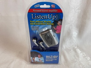 lot 147 image: As Seen on TV Listen Up - Personal Sound Amplifier