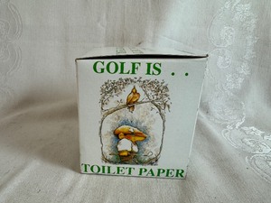 lot 150 image: Golf Gifts Gallery 19th Hole Golf Is Toilet Paper