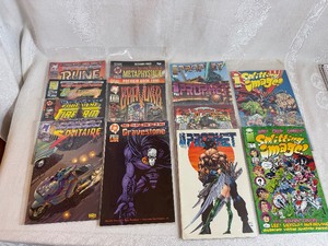 lot 136 image: Vintage Malibu and Image Comic Books (Qty 13)