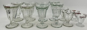 lot 178 image: Vintage Hersheys Sundae Goblets