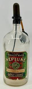 lot 9 image: Vintage Neptune Distilled Water Siphon Bottle - One Gallon - Hinckley & Schmidt