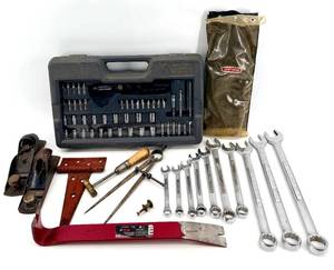 lot 32 image: ALTRADE Professional Socket Set & Craftsman Wrenches with Vintage Hand Planes - Tool Lot