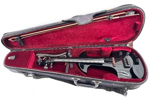 lot 218 image: Maestro 44 Electric Violin Black with Case & Bow