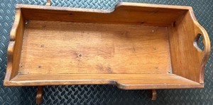 lot 250 image: Towkamps Wood Craft Rocking Cradle - Lewiston ME