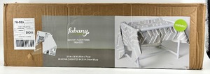 lot 285 image: Fabany Quilters Floor Frame - Portable, 39 x 28 In, Adjustable Height 29-35 In