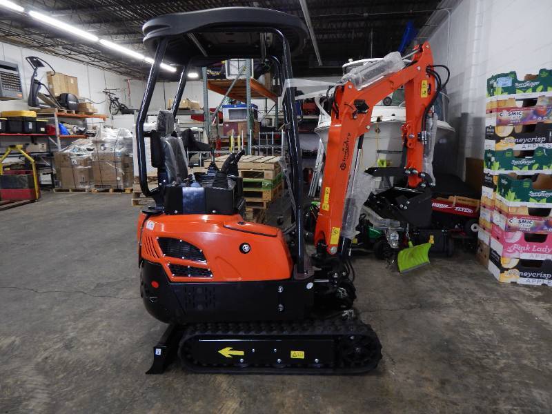 lot 2 image: NEW CFG NT18K DIESEL Mini Excavator with Hydraulic Thumb, and Side Swing Boom