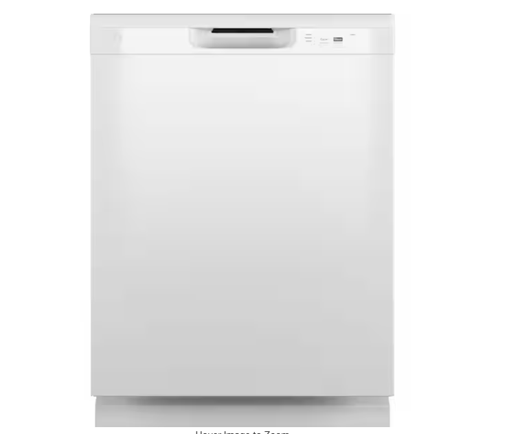 lot 14 image: GE 24 in. Built-In Tall Tub Front Control White Dishwasher with 60 dBA&nbsp