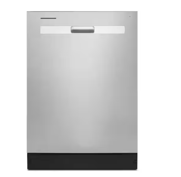 lot 16 image: Whirlpool 24 in. Top Control Built-In Tall Tub Dishwasher in Fingerprint Resistant Stainless Steel with 5-Cycles