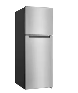 lot 25 image: Vissani 10.1 cu. ft. Top Freezer Refrigerator in Fingerprint Resistant Stainless Steel Model # MDTF10SSES4 (Minor Transit Damage)