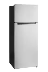 lot 54 image: Vissani 7.2 cu. ft. Top Freezer Refrigerator in Fingerprint Resistant Stainless Steel Look Model # MDTF7SSES4