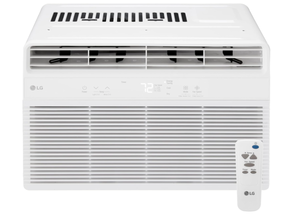 lot 94 image: LG 5000 BTU Window Air Conditioner with Remote, Easy Mechanical Control Ultra-Quiet Compact-size Cools 150 Sq.Ft. for Small Room, Washable Filter AC Unit Easy Installation White LW5025R