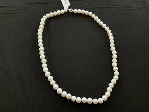 lot 72 image: MCYS 6mm Cultured Freshwater Pearl Necklace