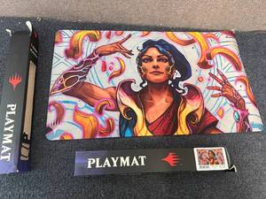 lot 13 image: 2 Magic The Gathering Playing Mats