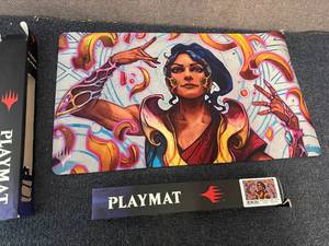lot 14 image: 2 Magic The Gathering Playing Mats