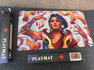 lot 15 image: 2 Magic The Gathering Playing Mats