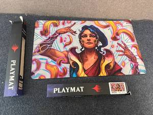 lot 16 image: 2 Magic The Gathering Playing Mats