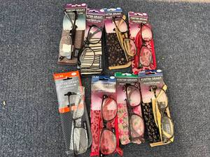 lot 82 image: 8 Pairs Of Foster Grant Reading Glasses