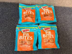 lot 212 image: 4 Bags Of Skippy Peanut Butter Bites