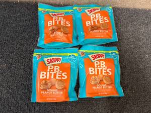 lot 213 image: 4 Bags Of Skippy Peanut Butter Bites