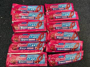 lot 228 image: 12 Packs Of Sweet Tart Ropes