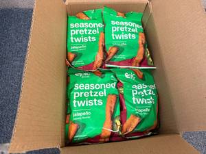 lot 191 image: 10 Bags Of Epic Goods Jalapeno Pretzels
