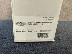 lot 198 image: 12 Packs Of Ketchup Tomato Seasoning Mix
