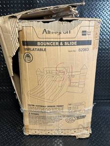 lot 45 image: AirMyFun Inflatable Bouncer & Slide - 82063 - Ages 3-8 Outdoor Toy