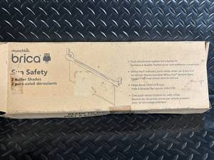 lot 57 image: Brica Sun Safety Roller Shades - 2-Pack for Car Windows