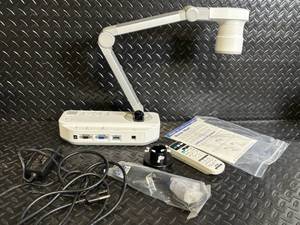 lot E-73 image: EPSON ELPDC21 Document Camera - Adjustable Arm, Remote, Cables & Carry Case