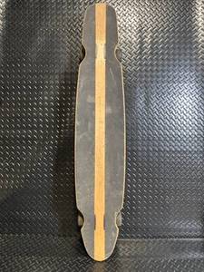 lot 76 image: Buddha Longboards 45-Inch Graphic Longboard with Wheel Wells