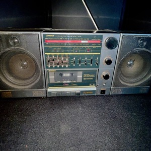 lot 251 image: Fisher Stereo High Fidelity System ACDC Cassette Deck with Twin Speakers