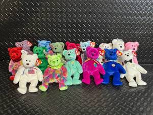 lot 121 image: Ty Beanie Babies Collection - Assorted Bears with Named Characters