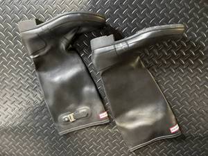 lot 158 image: Hunter Original Tall Rain Boots - Black Knee-High, UK7  EU40  US9