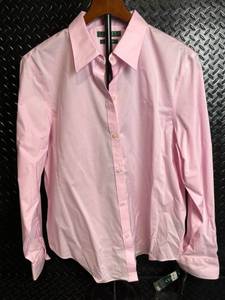 lot 177 image: Lauren Ralph Lauren Non-Iron Pink Shirt XL - 100% Cotton Button-Down