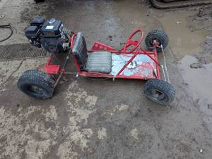 lot 46 image: Ready to Go Go Cart 212cc - Tis the season - Runs