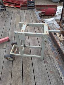 lot 67 image: Heavy Duty Cart for Welder and tank - Great Shape