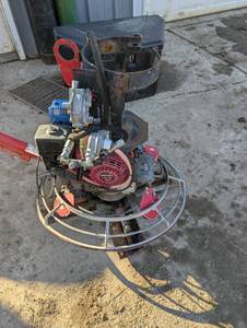 lot 125 image: Allen Power Trowel - Propane - with Honda GX 160 Motor -36