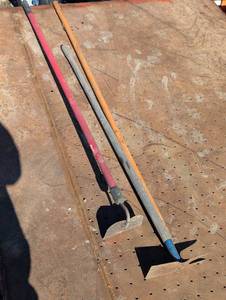 lot 132 image: Pair of Dirt Hoes