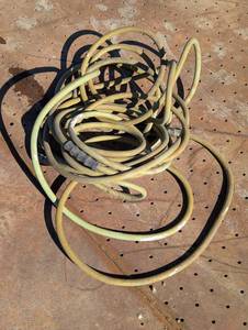 lot 133 image: Solid Air Compressor Hose - 50 - Quick Couplers